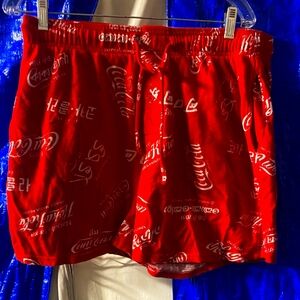 Coca-Cola Vibrant Red Logo Shorts